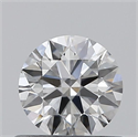 Diamante Natural 0.50 quilates, Redondo , Color G, claridad VVS2 y certificado GIA
