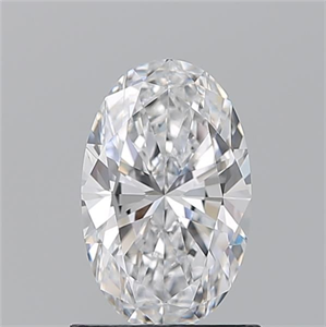 Picture of Natural Diamond 1.01 Carats, Oval with  Cut, D Color, VVS1 Clarity and Certified by GIA
