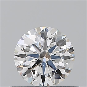 Foto Diamante Natural 0.50 quilates, Redondo , Color I, claridad SI1 y certificado GIA de