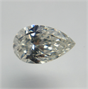 Diamante Natural 0.23 quilates, De pera , Color E, claridad I1 y certificado GIA