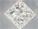 Natural Diamond 1.35 Carats, Princess with  Cut, H Color, VVS1 Clarity and Certified by GIA