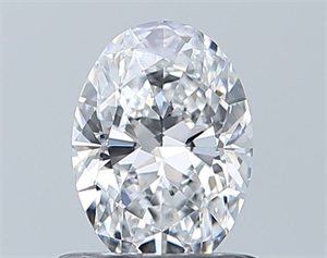 Picture of Natural Diamond 0.70 Carats, Oval with  Cut, D Color, VS2 Clarity and Certified by GIA