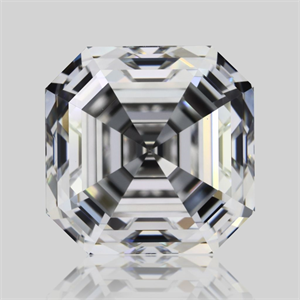 Foto Diamante Natural 1.51 quilates, Asscher , Color F, claridad VVS2 y certificado GIA de