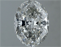 Diamante Natural 1.21 quilates, Ovalado , Color H, claridad SI1 y certificado IGI