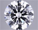 Del inventario de diamantes de laboratorio, 3.85 quilates, Redondo , Color G, claridad VS2 y certificado IGI