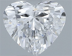 Picture of Natural Diamond 0.30 Carats, Heart with  Cut, E Color, VVS2 Clarity and Certified by GIA