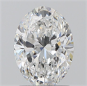Natural Diamond 1.20 Carats, Oval with  Cut, E Color, VS1 Clarity and Certified by GIA