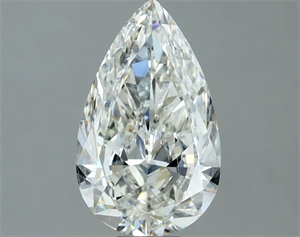Picture of Natural Diamond 1.30 Carats, Pear with  Cut, I Color, SI2 Clarity and Certified by GIA