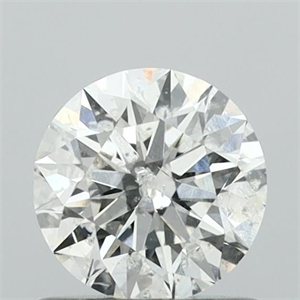 Foto Diamante Natural 0.70 quilates, Redondo , Color G, claridad I1 y certificado GIA de