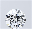 Lab Grown Diamond 2.01 Carats, Round with Ideal Cut, D Color, VVS2 Clarity and Certified by IGI