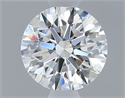 Natural Diamond 0.50 Carats, Round with Excellent Cut, E Color, VS2 Clarity and Certified by GIA