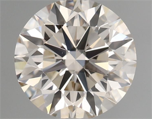 Picture of Natural Diamond 0.73 Carats, Round with Excellent Cut, M Color, VVS2 Clarity and Certified by GIA
