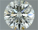 Natural Diamond 0.50 Carats, Round with Excellent Cut, M Color, VS1 Clarity and Certified by GIA