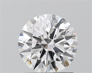Picture of Lab Grown Diamond 1.12 Carats, Round with Ideal Cut, D Color, VVS2 Clarity and Certified by IGI