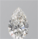 Diamante Natural 0.72 quilates, De pera , Color H, claridad VVS1 y certificado GIA