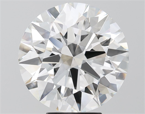 Picture of Lab Grown Diamond 6.01 Carats, Round with Ideal Cut, G Color, VS1 Clarity and Certified by IGI