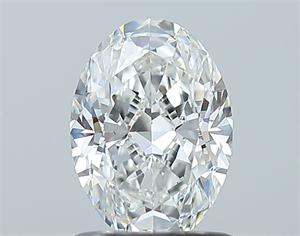 Picture of Natural Diamond 1.00 Carats, Oval with  Cut, F Color, VS2 Clarity and Certified by GIA
