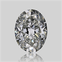 Natural Diamond 1.01 Carats, Oval with  Cut, G Color, SI2 Clarity and Certified by GIA