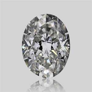 Picture of Natural Diamond 1.01 Carats, Oval with  Cut, G Color, SI2 Clarity and Certified by GIA
