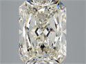 Natural Diamond 4.00 Carats, Radiant with  Cut, J Color, SI2 Clarity and Certified by GIA