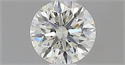 Natural Diamond 0.40 Carats, Round with Excellent Cut, H Color, VVS1 Clarity and Certified by IGI