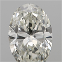 Natural Diamond 0.24 Carats, Oval with  Cut, J Color, VS1 Clarity and Certified by GIA