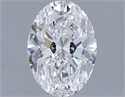 Diamante Natural 1.00 quilates, Ovalado , Color E, claridad SI1 y certificado GIA
