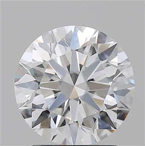 Foto Diamante Natural 2.01 quilates, Redondo , Color E, claridad VVS2 y certificado GIA de