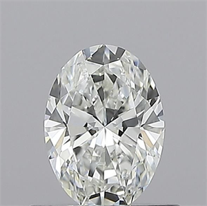 Picture of Natural Diamond 0.50 Carats, Oval with  Cut, G Color, VVS1 Clarity and Certified by GIA
