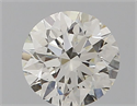 Natural Diamond 0.50 Carats, Round with Excellent Cut, H Color, VVS2 Clarity and Certified by IGI
