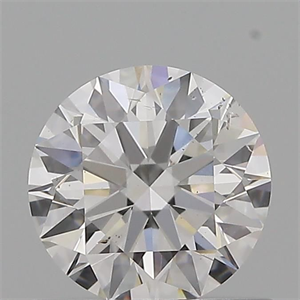 Picture of Natural Diamond 0.70 Carats, Round with Excellent Cut, E Color, SI1 Clarity and Certified by GIA
