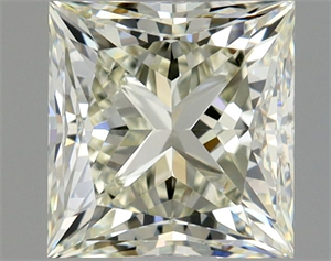 Picture of Natural Diamond 1.02 Carats, Princess with  Cut, M Color, VVS2 Clarity and Certified by GIA