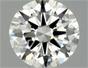 Diamante Natural 0.50 quilates, Redondo , Color I, claridad VVS1 y certificado GIA