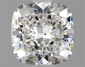 Picture of Natural Diamond 1.58 Carats, Cushion with  Cut, G Color, SI2 Clarity and Certified by GIA