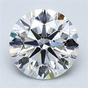 Foto Diamante Natural 2.01 quilates, Redondo , Color D, claridad VS2 y certificado GIA de