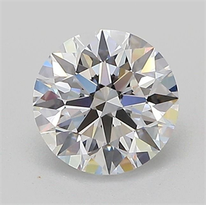 Picture of Lab Grown Diamond 1.07 Carats, Round with Ideal Cut, D Color, VVS1 Clarity and Certified by IGI