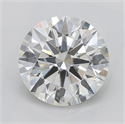 Diamante Natural 1.52 quilates, Redondo , Color I, claridad I1 y certificado GIA