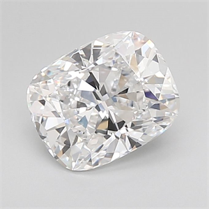 Picture of Lab Grown Diamond 1.73 Carats, Cushion with  Cut, D Color, IF Clarity and Certified by IGI