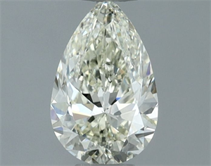 Foto Diamante Natural 0.50 quilates, De pera , Color J, claridad SI1 y certificado IGI de