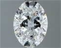 Natural Diamond 1.20 Carats, Oval with  Cut, F Color, VS2 Clarity and Certified by GIA