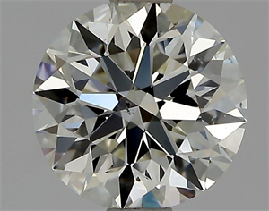Picture of Natural Diamond 0.90 Carats, Round with Excellent Cut, J Color, SI1 Clarity and Certified by GIA