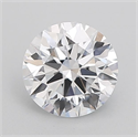 Lab Grown Diamond 1.03 Carats, Round with Ideal Cut, E Color, VVS1 Clarity and Certified by IGI