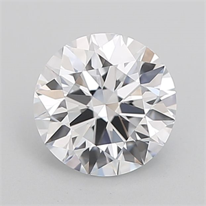 Picture of Lab Grown Diamond 1.03 Carats, Round with Ideal Cut, E Color, VVS1 Clarity and Certified by IGI