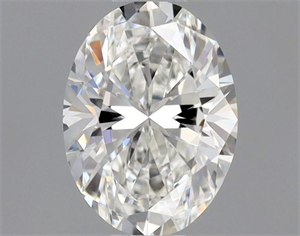 Picture of Natural Diamond 0.50 Carats, Oval with  Cut, F Color, VS1 Clarity and Certified by GIA