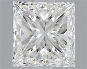 Foto Diamante Natural 0.50 quilates, Princesa , Color E, claridad VVS1 y certificado GIA de