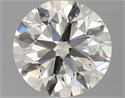 Natural Diamond 0.91 Carats, Round with Excellent Cut, K Color, SI1 Clarity and Certified by GIA
