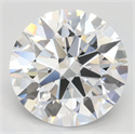 Lab Grown Diamond 3.39 Carats, Round with Ideal Cut, D Color, IF Clarity and Certified by IGI