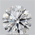 Natural Diamond 1.11 Carats, Round with Excellent Cut, D Color, SI2 Clarity and Certified by GIA