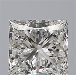 Picture of Natural Diamond 0.80 Carats, Princess with  Cut, G Color, VS1 Clarity and Certified by GIA