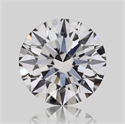 Diamante Natural 0.57 quilates, Redondo , Color D, claridad IF y certificado GIA